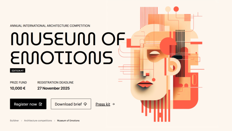 2025 第七届情感博物馆设计竞赛 MUSEUM OF EMOTIONS-掌上艺赛-全球设计大赛及作品征集网站!发布标志logo征集、工业大赛、包装大赛、文创大赛、旅游商品大赛、吉祥物征集、建筑大赛、服装大赛、广告语征集、歌曲征集、征文征名、摄影大赛、书法大赛资讯征集平台