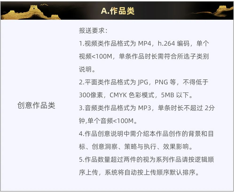 图片[5]-中国广告协会中国广告业大奖-2025商业广告长城奖作品征集手册