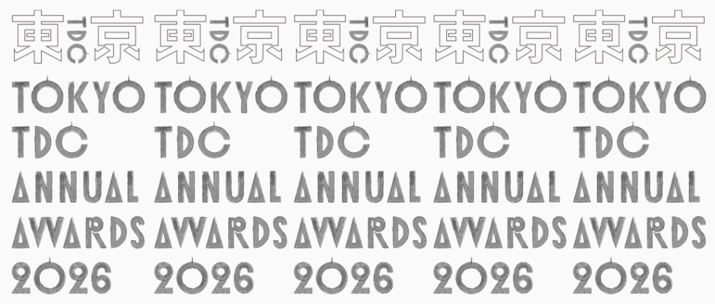 图片[1]-2026东京字体指导俱乐部年赛奖（Tokyo TDC）