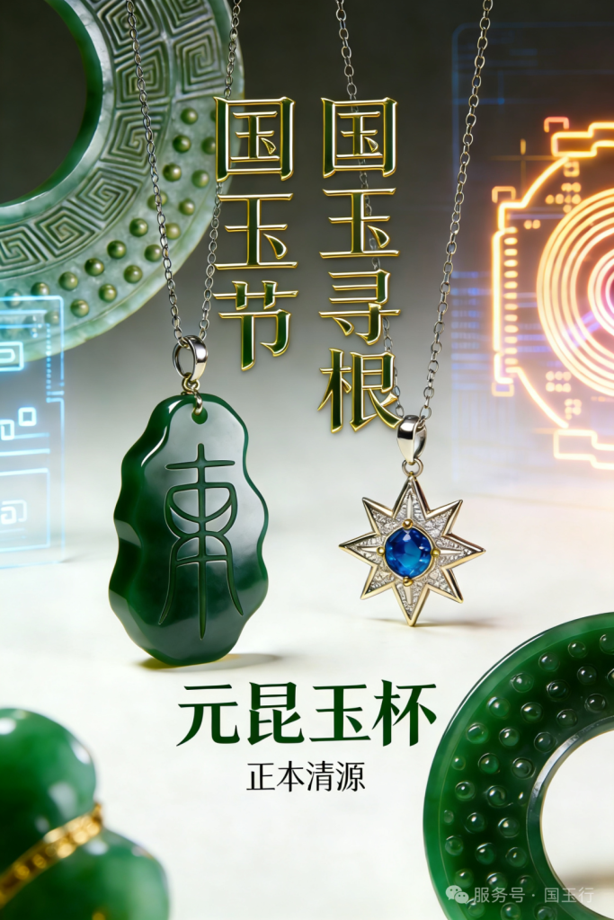 国玉盛典 匠心智造——2026首届国玉节“元昆玉”杯玉石设计大赛-掌上艺赛-全球设计大赛及作品征集网站!发布标志logo征集、工业大赛、包装大赛、文创大赛、旅游商品大赛、吉祥物征集、建筑大赛、服装大赛、广告语征集、歌曲征集、征文征名、摄影大赛、书法大赛资讯征集平台