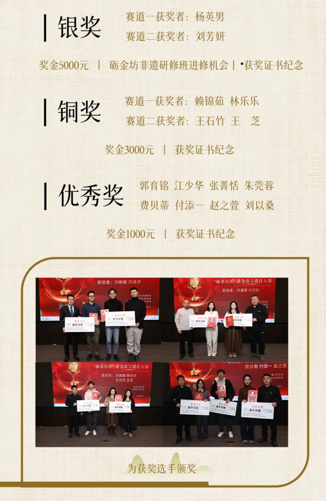 图片[4]-2025“砺金坊杯”黄金珠宝设计大赛获奖名单公布-掌上艺赛-全球设计大赛及作品征集网站!发布标志logo征集、工业大赛、包装大赛、文创大赛、旅游商品大赛、吉祥物征集、建筑大赛、服装大赛、广告语征集、歌曲征集、征文征名、摄影大赛、书法大赛资讯征集平台